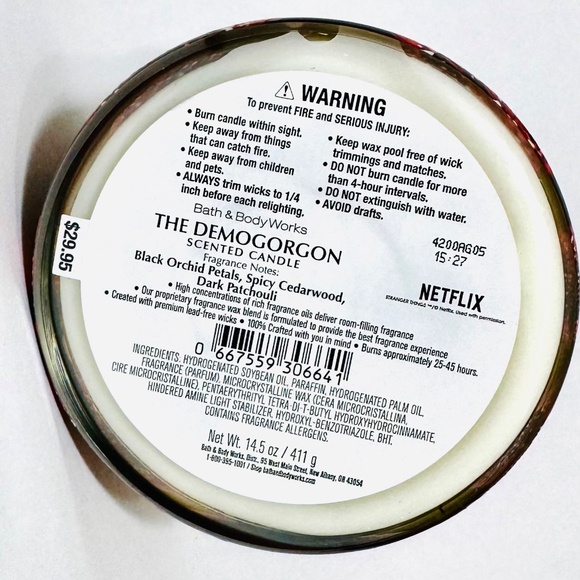 THE DEMOGORGON 3 Wick Candle - Picture 3 of 3